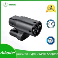 Portable CCS2 Adapter to Type 2 Adapter For EV Charger Adapte Car Electric Vehicle EV Charger