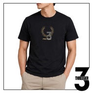 Fred Perry Outline Laurel Wreath Tee Black Original Fred Perry Authentic T-Shirt/
