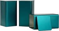 Square Tin Can Empty Cube Steel Box Storage Container kit 65mm Series for Treats, Gifts, Favors, Loo