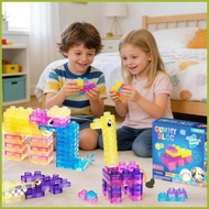 For Soft Building Blocks 40 Pieces Stackable Bricks Game Building Blocks for Kids for Kids Boys Girl