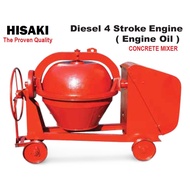 HISAKI CONCRETE MIXER YM7T Diesel 4 Stroke Engine Quality Machine Cement Siment