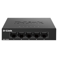 D-Link DGS-105GL 5 Port Gigabit Metal Unmanaged Desktop Switch