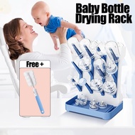 Vertical Baby Bottle Drying Rack,Space-Saving Organizer for Bottles & Breast Pump Parts,Quick-Dry Ki