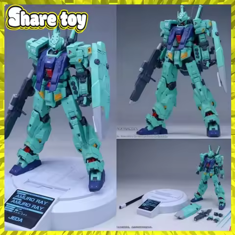 PLAMO LOVING ALIEN MG 1/100 RGM-88X Jeda V2 Amoru Ray JIEDA Assembly Model Kits Action Figures robot
