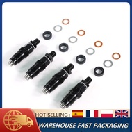 4X Diesel Fuel Injectors For Mitsubishi Pajero Triton Delica Spacegear 2.5L 4D56 4D56T Engine High P