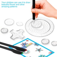 Geometry Set  Template Ruler Geometric Education Drawing for Kids