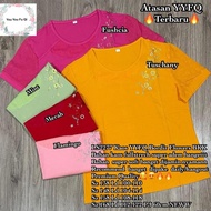 PREMIUM IMPORT BKK LS2277 1A CHRISTMAS T-SHIRT YYFQ COTTON IMP BANGKOK JUMBO BIGSIZE TOKOMOI Y