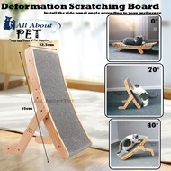 ♤【 READY STOCK 】 Adjustable Cat Scratching Board Cat Pad Cat Tree Scratcher Cat Scratcher Pet Scratching Vertical Mat✬