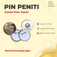 Custom 44MM Brooch PIN | BEST QUALITY 44MM CUSTOM SOUVENIR BROOCH PIN