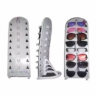 Practical Display Glasses Rack White Glasses Holder Contains 8 Glasses Tiers