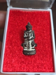 佛牌 龍婆彭迷你鬼王小立尊，廟盒