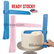 Cake Scraper Smoother Adjustable Fondant Spatula Cream Decorating DIY Bakeware Cake DIY Deco