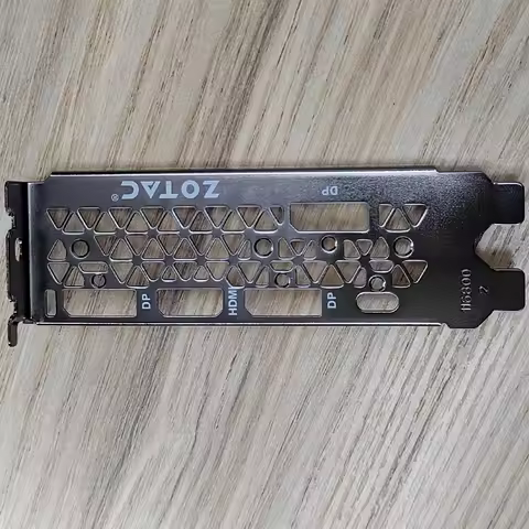 Original New For Zotac RTX2060 SUPER, RTX2070, RTX 2080 Series Graphic Card I/O Shield BackPlate Ble