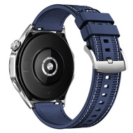 สายนาฬิกาข้อมือ ซิลิโคน สายไนล่อน สําหรับ Huawei Watch GT 4 46 มม. ของแท้ สาย สําหรับ Huawei Watch 4 Pro