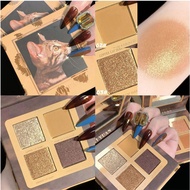 🇲🇾READY STOCK🇲🇾XIYUAN Cat's Diary Eye Shadow plate/four-color eye shadow/earth color matte eye shado