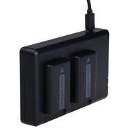 Fengbiao NP-FW50 Camera Battery Charger a60 a51 a63 a7m2 r2 s2 Dual Charge