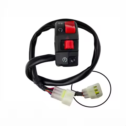 Motorcycle Modification Accessories Ducati Right Side Switch with Dual Flash ZKG Ducati Combination 