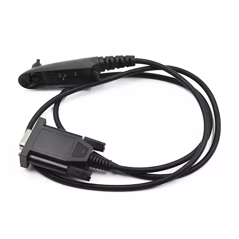 COM Port Programming Cable for Motorola Walkie Talkie GP328 GP340 GP360 GP320 PRO5150 HT750 Two Way 