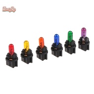 honeybird 10PCS T5.5 Led Bulb W1.2WCar Interior Lights Dashboard Heating Indicator Wedge Auto Instru