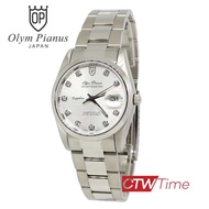 O.P (Olym Pianus) นาฬิกาข้อมือผู้ชาย SPORTMASTER สายสแตนเลส คริสตัล 10 เม็ด รุ่น 8934M-616