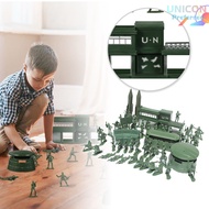 56pcs/kit 5cm Soldier Models Toy for boy Mini Sand Table Army Men Action Figures
