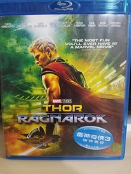 Thor Ragnarok 雷神奇俠 第3集 諸神黃昏 #復仇者聯盟 MARVEL THE AVENGERS系列 【港版 Blu-ray 藍光碟】中英文字幕#Hulk,奇異博士，洛基，女武神，死亡女神