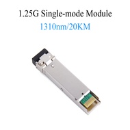 โมดูล SFP ไฟเบอร๋จิกะบิต1000ม. มัลติโหมดเดียว2 × LC 1.25G มัลติไฟเบอร์1310nm/1550nm สำหรับสวิตช์อีเท