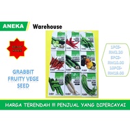 GRABBIT  VEGE SEED/GRABBIT FRUITY VEGE SEED/GRABBIT FRUIT SEED/GRABBIT HERB SEED/**READY STOCK**