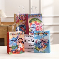 PAPER BAG GOODIE BAG GIFT BAG HAMPERS GIFT BIRTHDAY PARTY GIFT LILO AND STITCH MOTIF