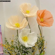 SUNSHINE Large Artificial Flower, Paper Simulated Simulate Giant Flower,  60cm giant Flower Photogra