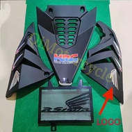 🛵HONDA 🔥RS150 Set Package 3 in 1🔥V1/V2🔥Side Engine cover black and Engine black/cooling net Black
