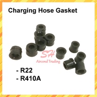 Gasket Charging Hose Gasket R22/R410A (Black) 1PCS