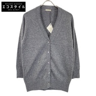 Toyoboushi KURO 11IT-PC2504 灰色 100% 羊絨開襟衫，F 碼（二手）