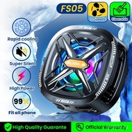 FS05 Cooler for Cell Phone Gamer RGB Fan Portable Lightweight Mobile
