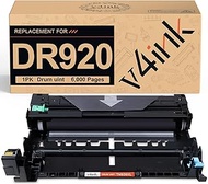 v4ink DR920 Compatible Drum Unit Replacement for Brother DR-920 TN920XL TN920 TN-920 XL Toner Cartri