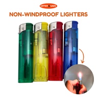Non-Windproof Lighter Multipurpose Gas Lighter Portable Lighter (Random Colours)
