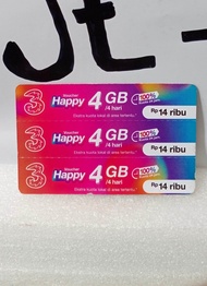 voucher tri three 5gb 3hari jabotabek