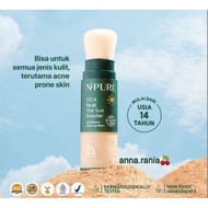 NPURE Sunscreen Powder Cica / BEAT the Sun Powder Sunscreen Powder & Brush/ Oil Shinebebas