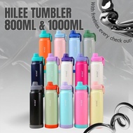 HILEE Thermal Flask 800ml/1000ml | Leakproof Sports Bottle for Gym, Outdoor, Running, Fitness