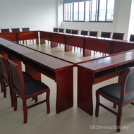 Conference Paint Conference Room Training Combination Large Small Double Strip Long Table Chair Chai