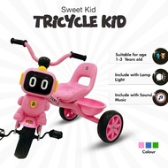 Siap pasang Basikal Budak 3 Roda Children Tricycle 1 - 3 Years Old Basikal Budak Tiga Roda/Tricycle 