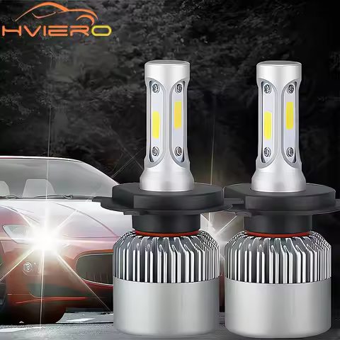 2pcs Automotive LED Reverse fog Light Car Rear Brake turn Signal lamps Headlight S2 H3 H4 H7 H11 900
