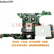 Dell/Dell 5420 7420 P33G M421R V3460 DA0R08MB6E2 Motherboard