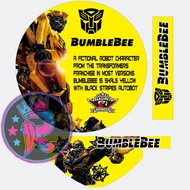 Transformers bumblebee bee lovebird tebok sticker