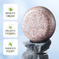 All English SADOER Bamboo Charcoal Oil Control Refreshing Shampoo Soap Deep Cleansing Hair Shampoo 5