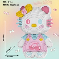 Đồ Chơi Mô Hình Lắp Ráp Melody - Kuromi 85cm Xả Stress Decor Trang Trí Làm Quà Tặng Budo Lego