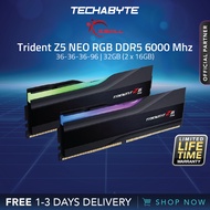 G.Skill Trident Z5 NEO RGB Series | 32GB (2 x 16GB) | DDR5 6000 MT/s | SDRAM | Dual Channel Desktop Memory