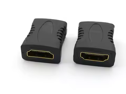 5PCS Gold plated Premium Gold HDMI Female to Female In-Line Coupler Connector