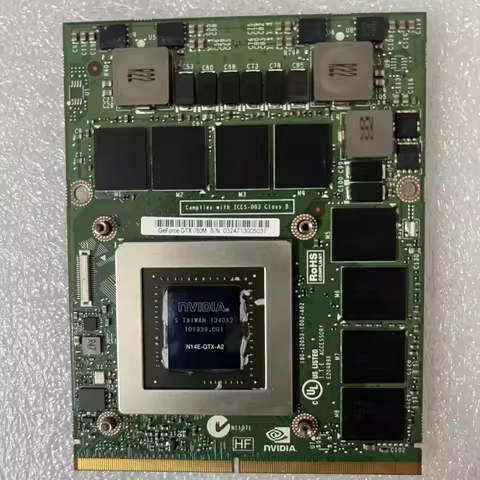 Original GTX 780M GTX780M 4GB N14E-GTX-A2 Graphic Video VGA Card For Dell Alienware M17X R5 R4 M18X 