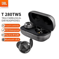 JBL T280 TWS True Wireless Bluetooth 5.0 Headphones with Charging Case In-ear Earbuds